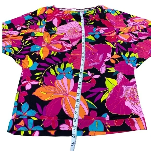 NWT Trina Turk Solar Floral Swim Cover Up Tunic Dress - Picture 5 of 11